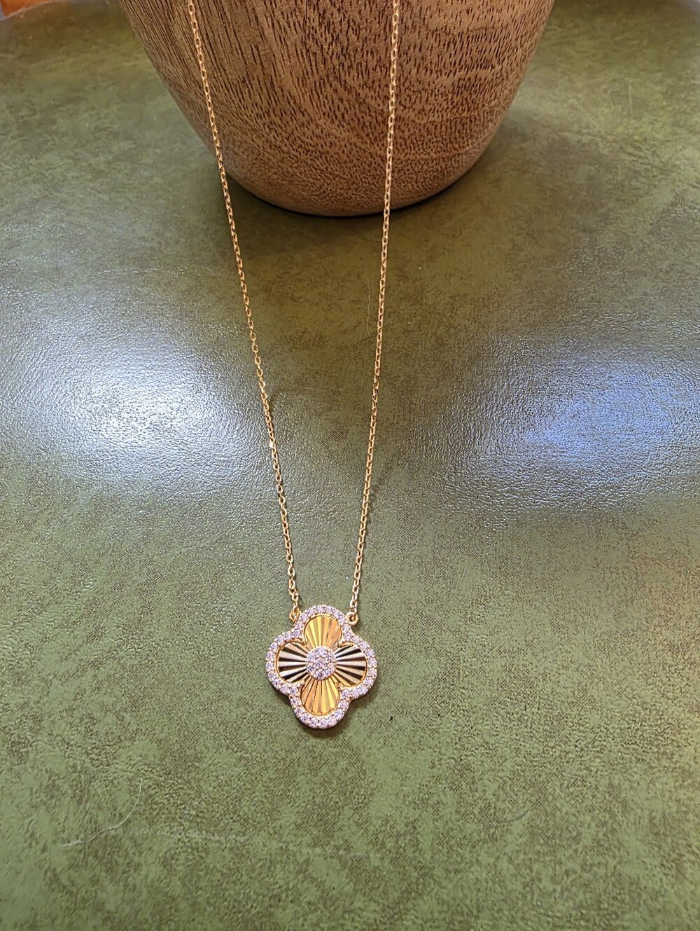 Rachel Zoe Gold Clover
